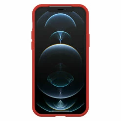 Coque IPhone 12 Et IPhone 12 Pro React Series Power Red (Clear / Red)