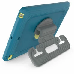 Coque IPad (10.2 Pouces) (7e, 8e, 9e Gén.) Kids EasyGrab Tablet Galaxy Runner Blue (Blue/Green)