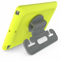 Coque IPad (10.2 Pouces) (7e, 8e, 9e Gén.) Kids EasyGrab Tablet Martian Green (Neon Green/Grey)