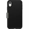 Coque IPhone XR Strada Series Folio Shadow (Black)