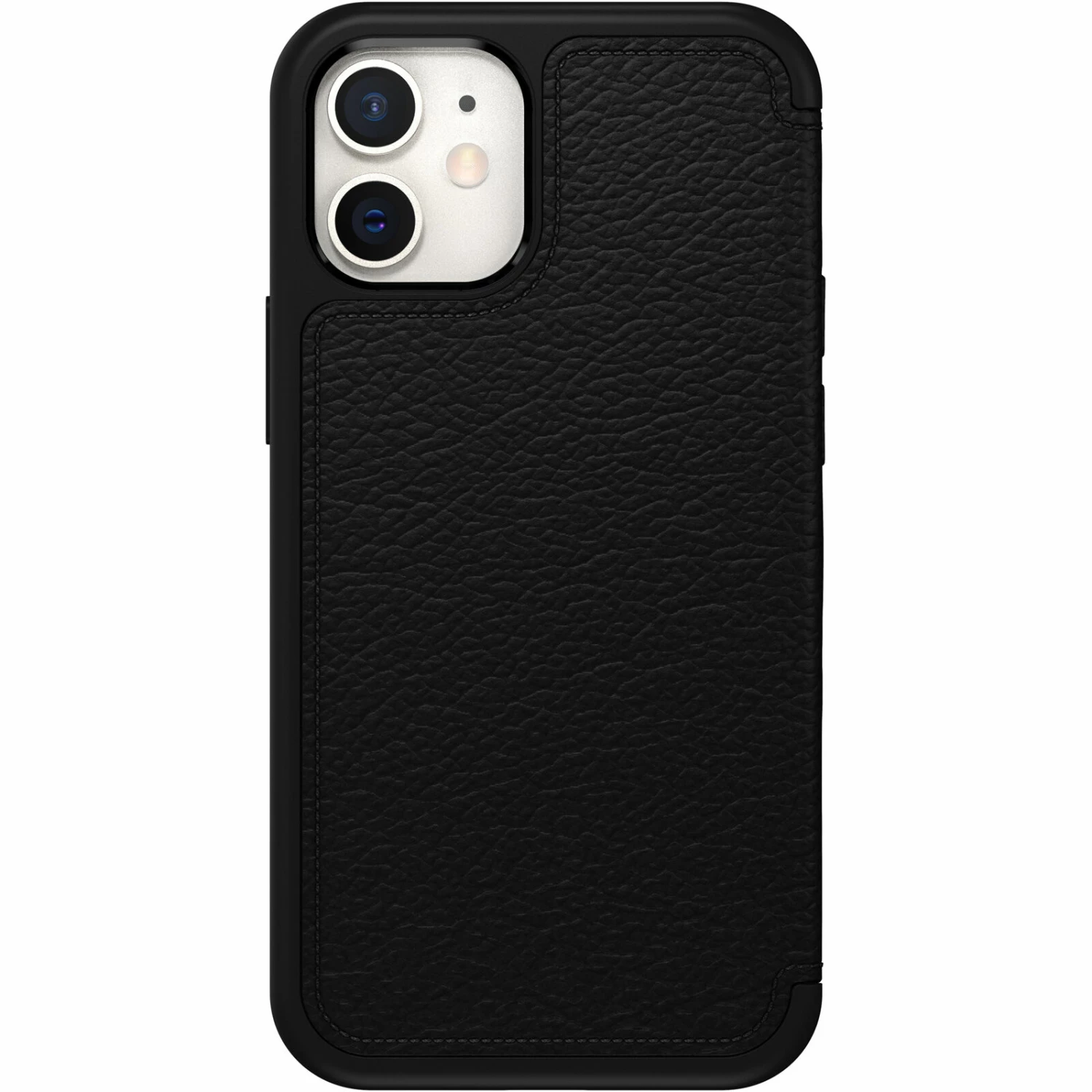 Coque IPhone 12 Mini Strada Folio Shadow (Black)
