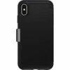 Coque IPhone Xs Max Strada Series Folio Shadow (Black)