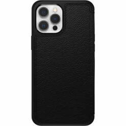 Coque IPhone 12 Pro Max Strada Folio Shadow (Black)