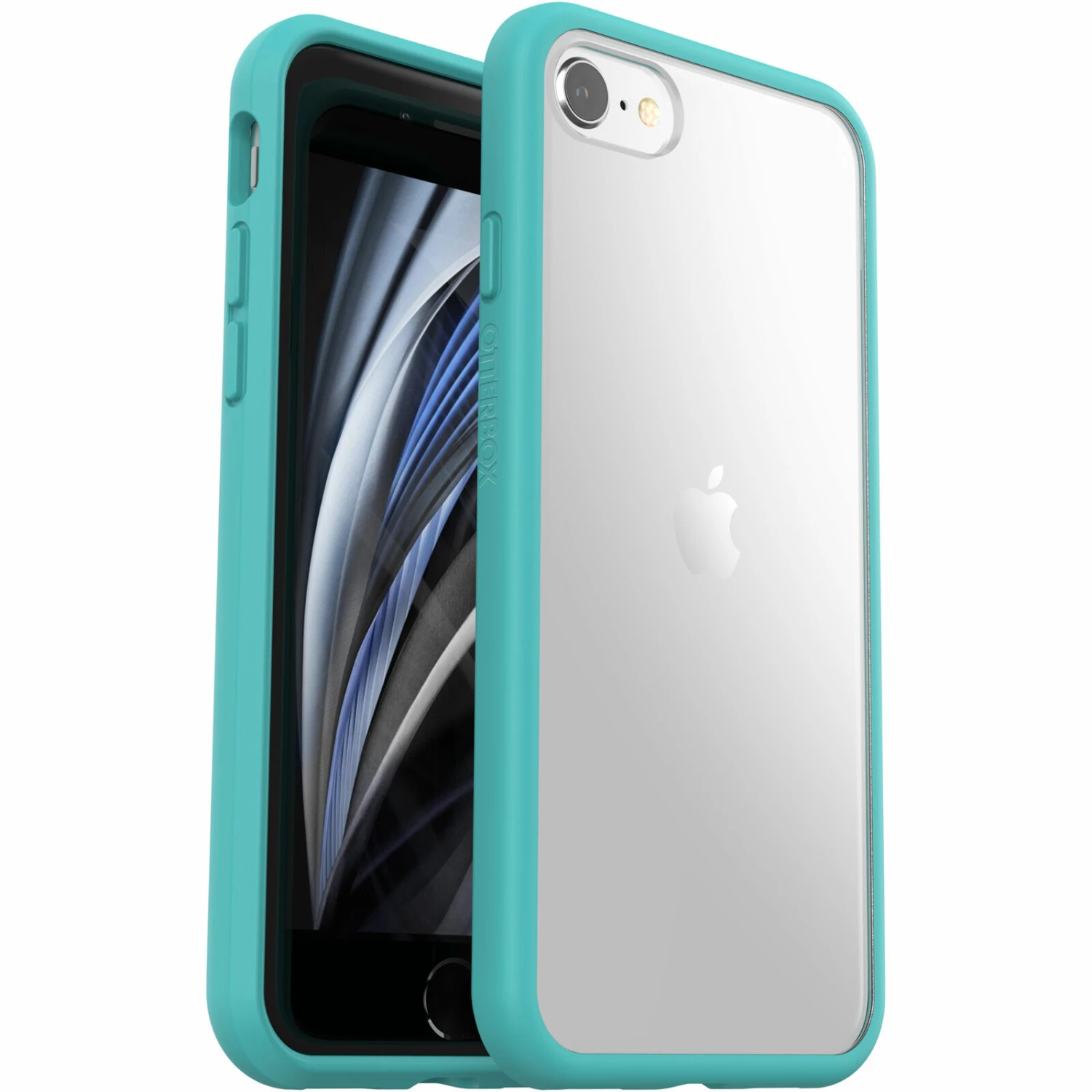 Coque IPhone SE (2nd GĂ©n) & IPhone 8/7 React Series Sea Spray (Clear / Blue) â Image 3
