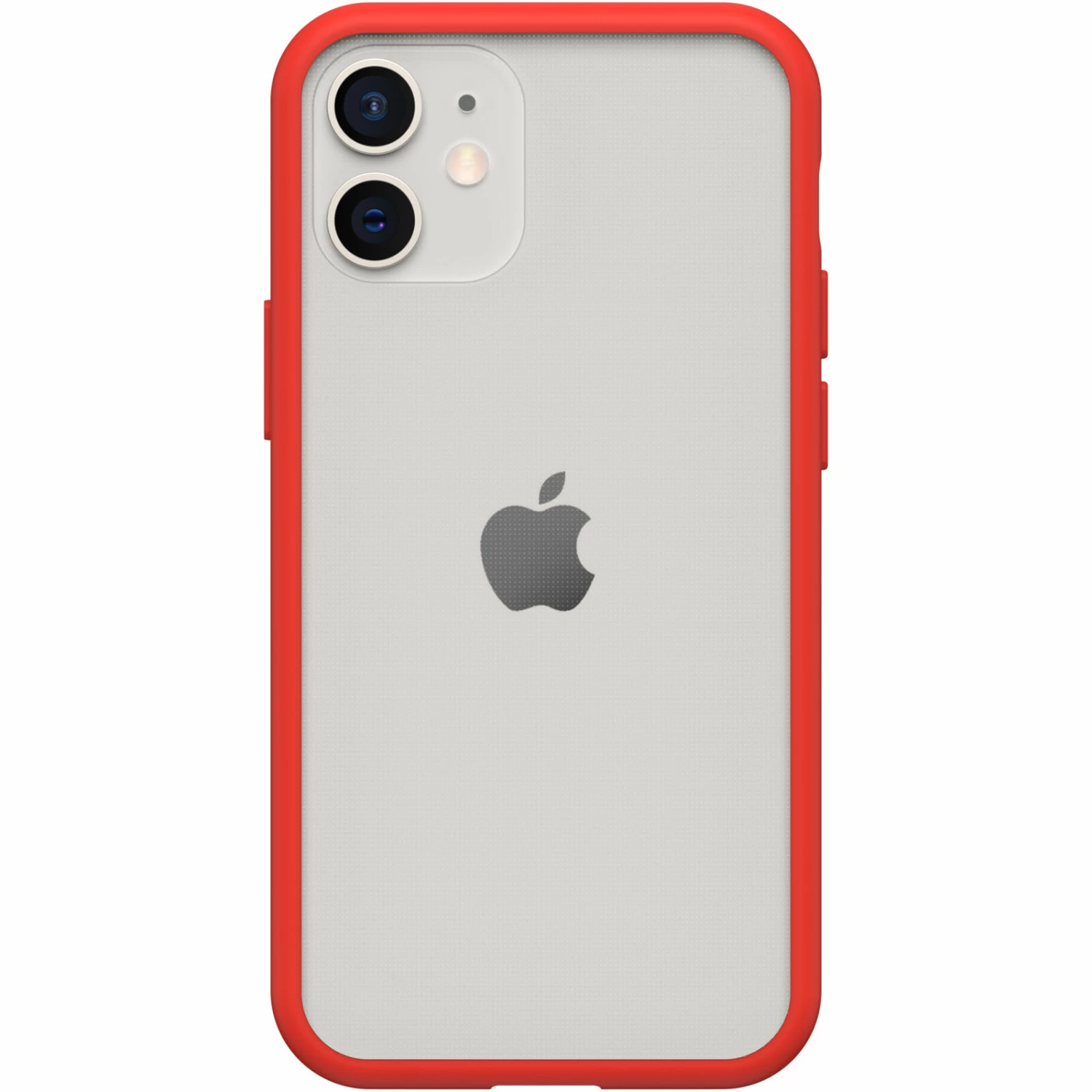 Coque IPhone 12 Mini React Series Power Red (Clear / Red)