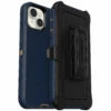 Coque IPhone 14 Plus Defender Series Blue Suede Shoes