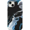 Coque IPhone 13 Figura Series Coque Avec MagSafe Mercury Graphic (Blue / Black)