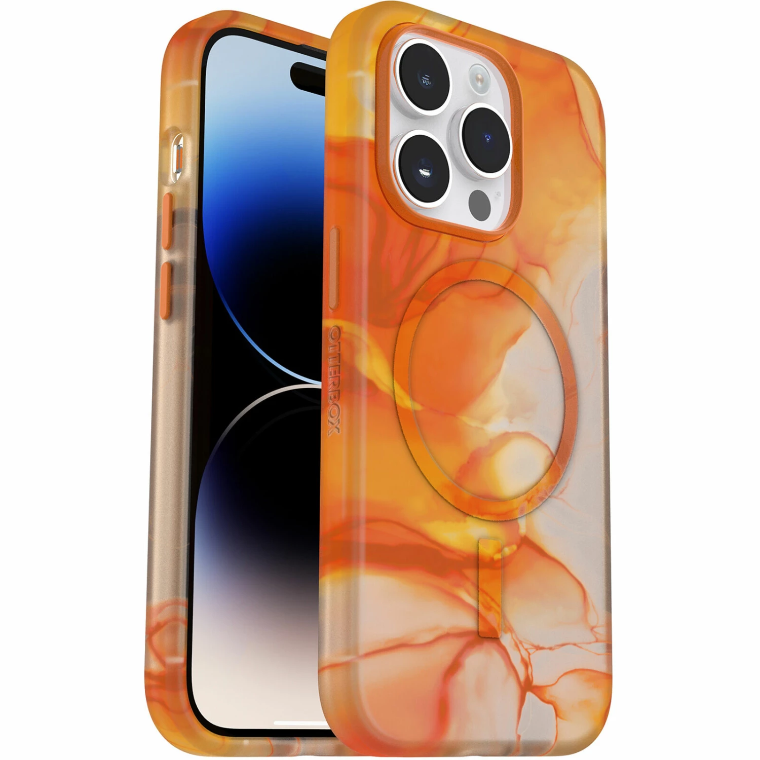 Coque IPhone 14 Pro Figura Series Io (Orange)