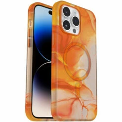 Coque IPhone 14 Pro Max Figura Series Io (Orange)