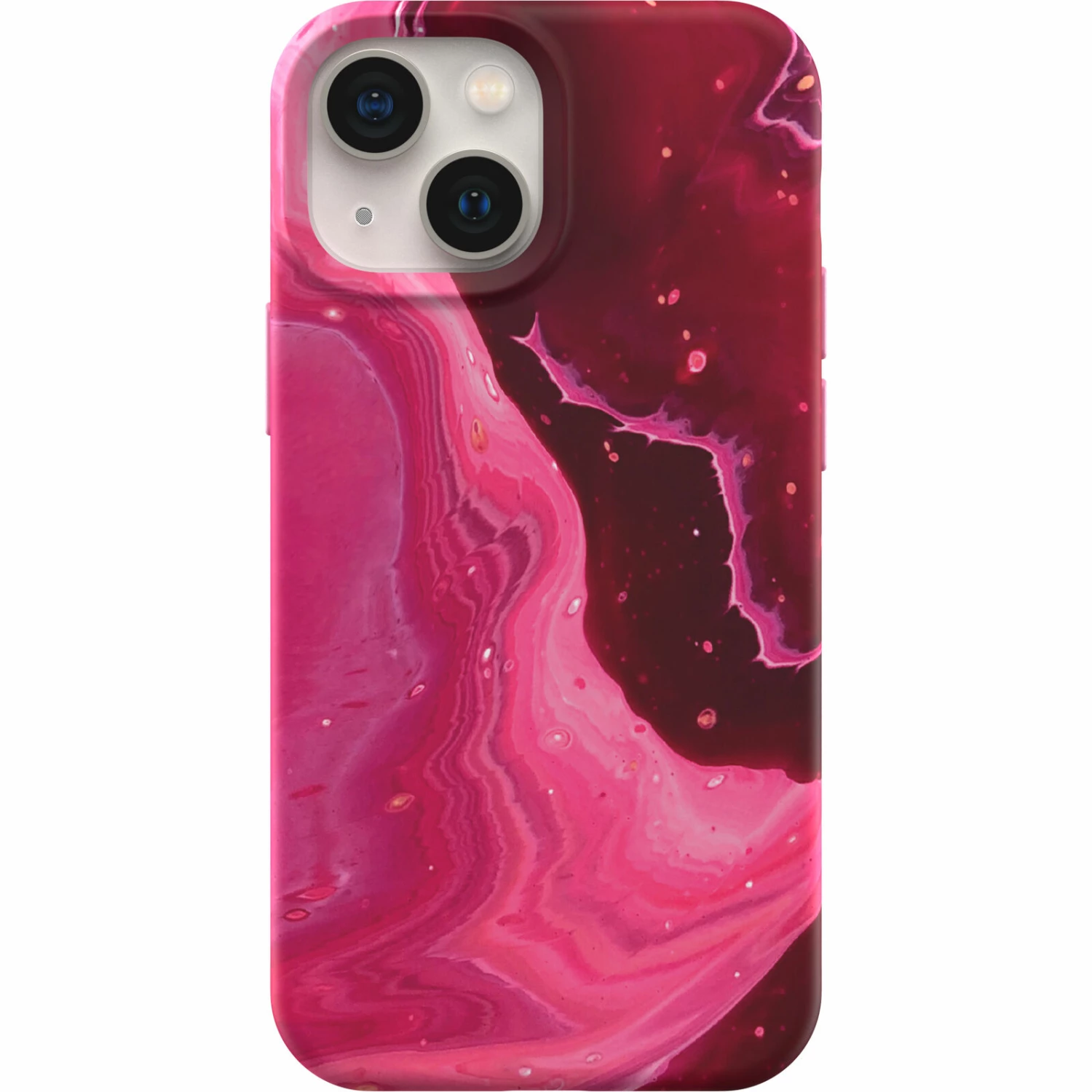 Coque IPhone 13 Mini Figura Series Coque Avec MagSafe Mars Graphic (Magenta / Pink)