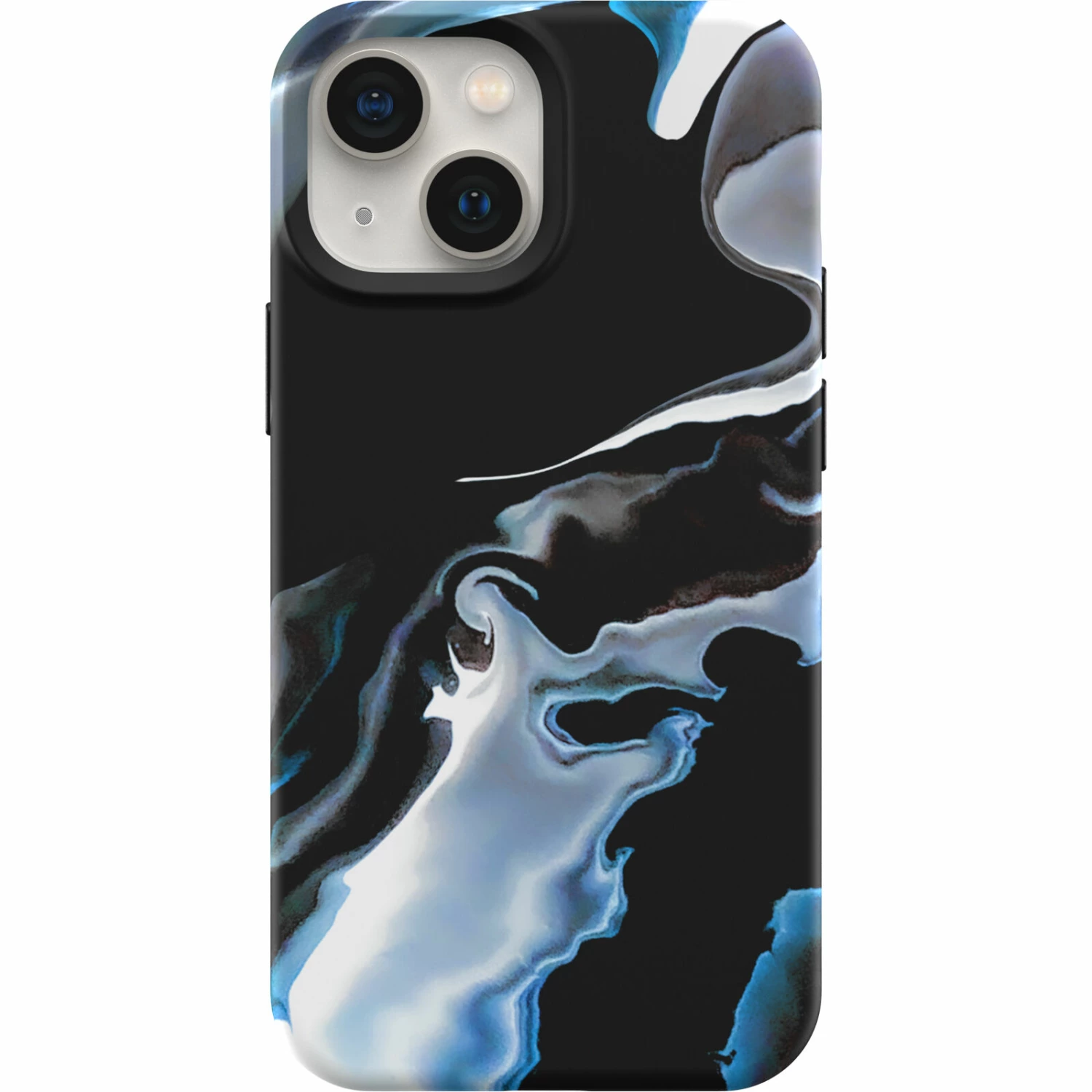 Coque IPhone 13 Mini Figura Series Coque Avec MagSafe Mercury Graphic (Blue / Black)