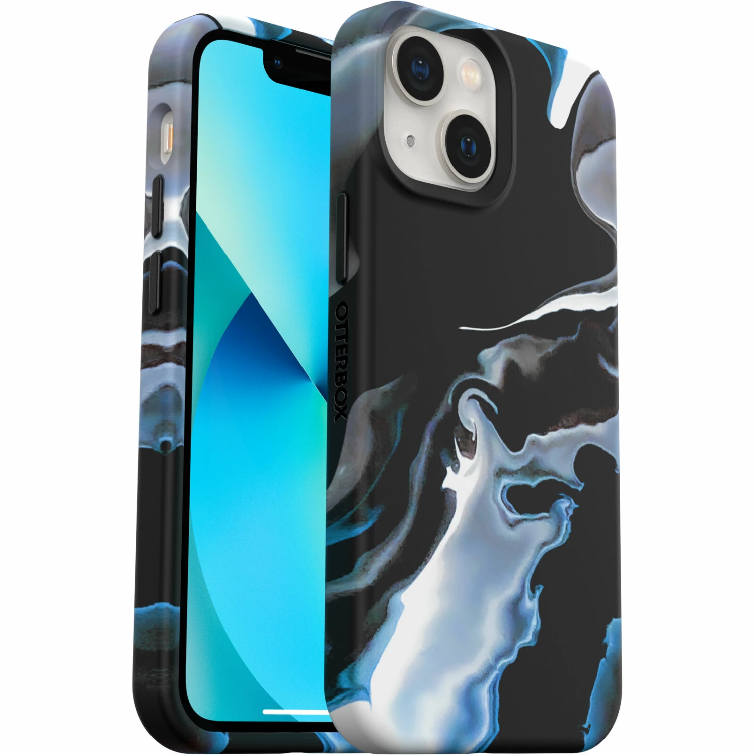 Coque IPhone 13 Mini Figura Series Coque Avec MagSafe Mercury Graphic (Blue / Black) â Image 3
