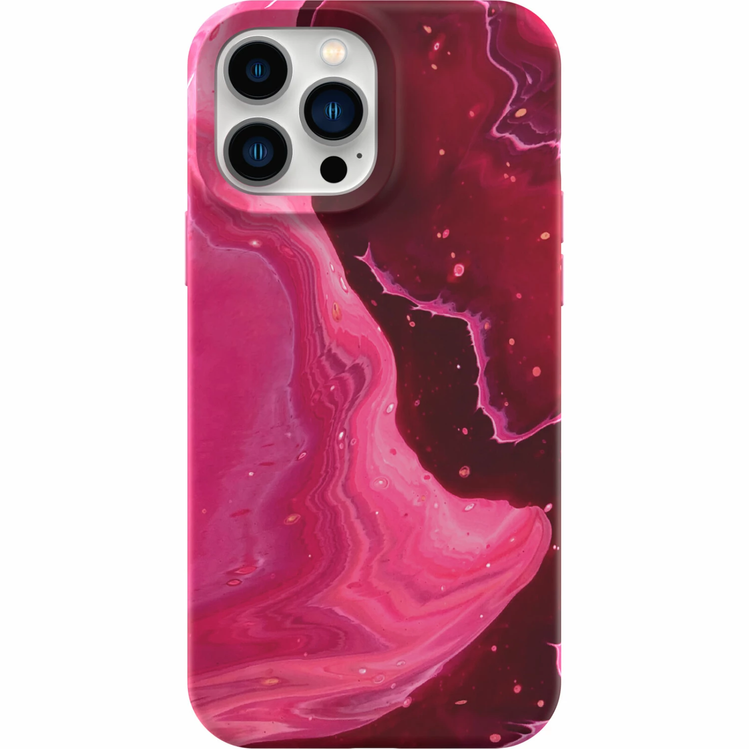 Coque IPhone 13 Pro Max Figura Series Coque Avec MagSafe Mars Graphic (Magenta / Pink)