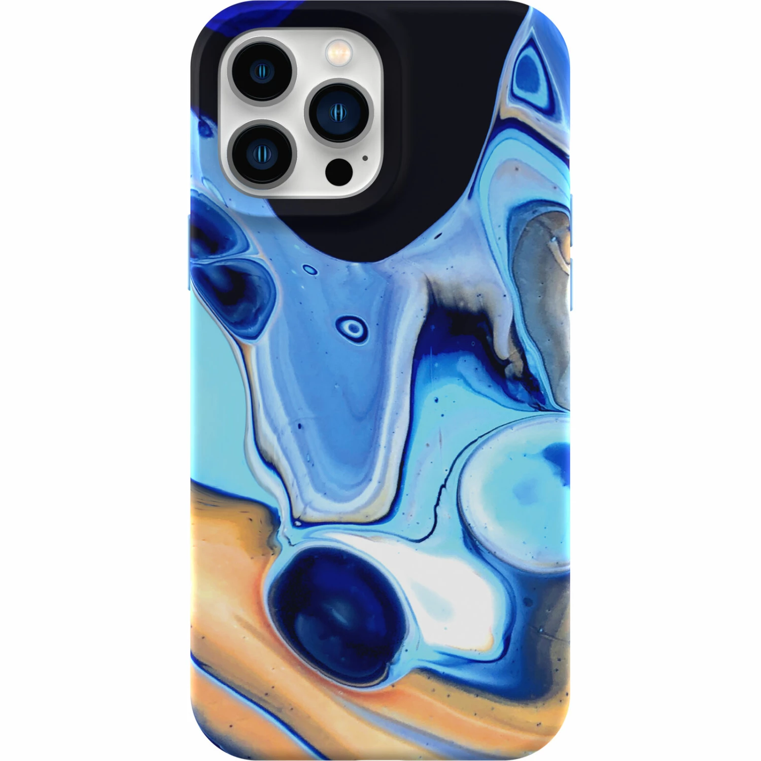 Coque IPhone 13 Pro Max Figura Series Coque Avec MagSafe Saturn Graphic (Blue)