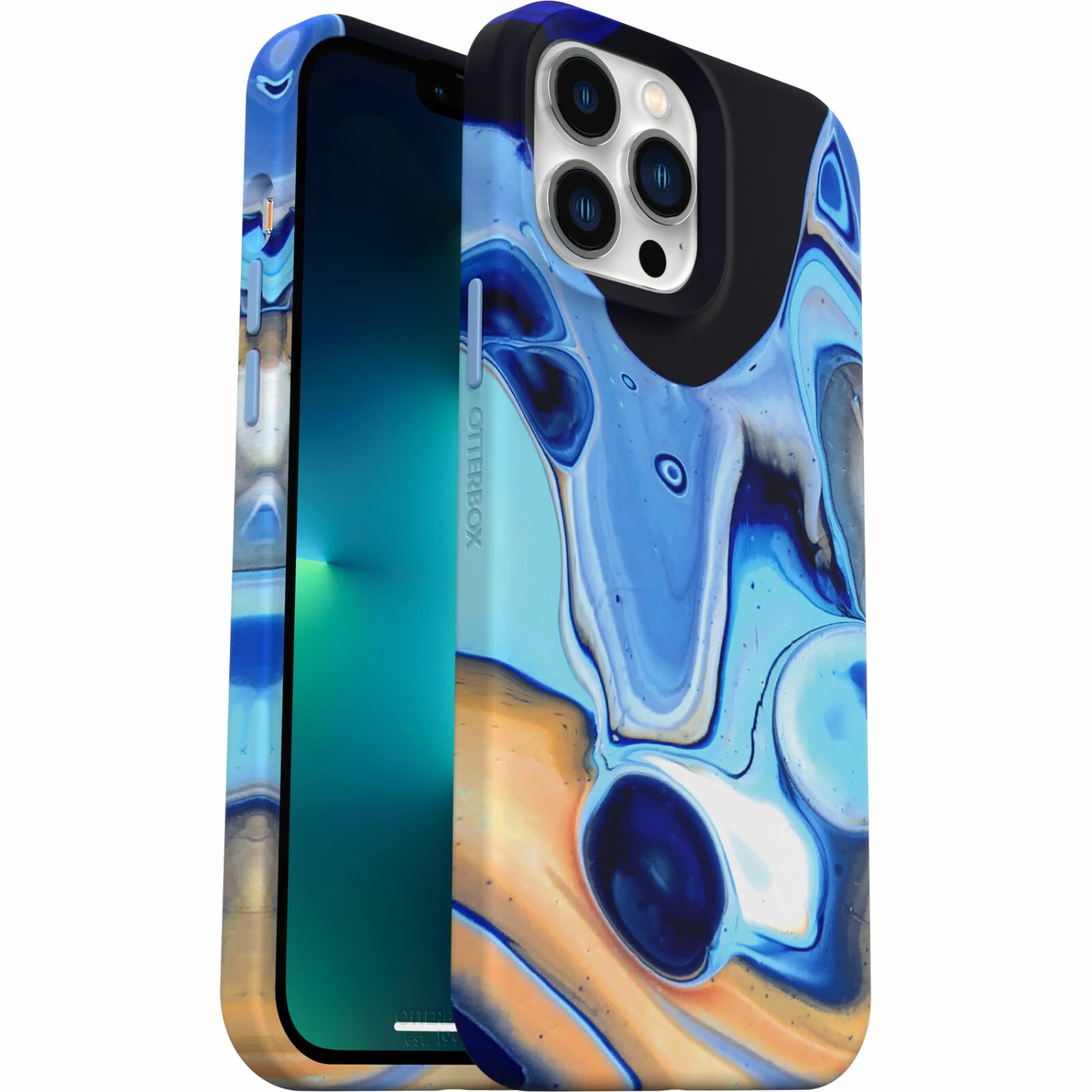 Coque IPhone 13 Pro Max Figura Series Coque Avec MagSafe Saturn Graphic (Blue) â Image 3