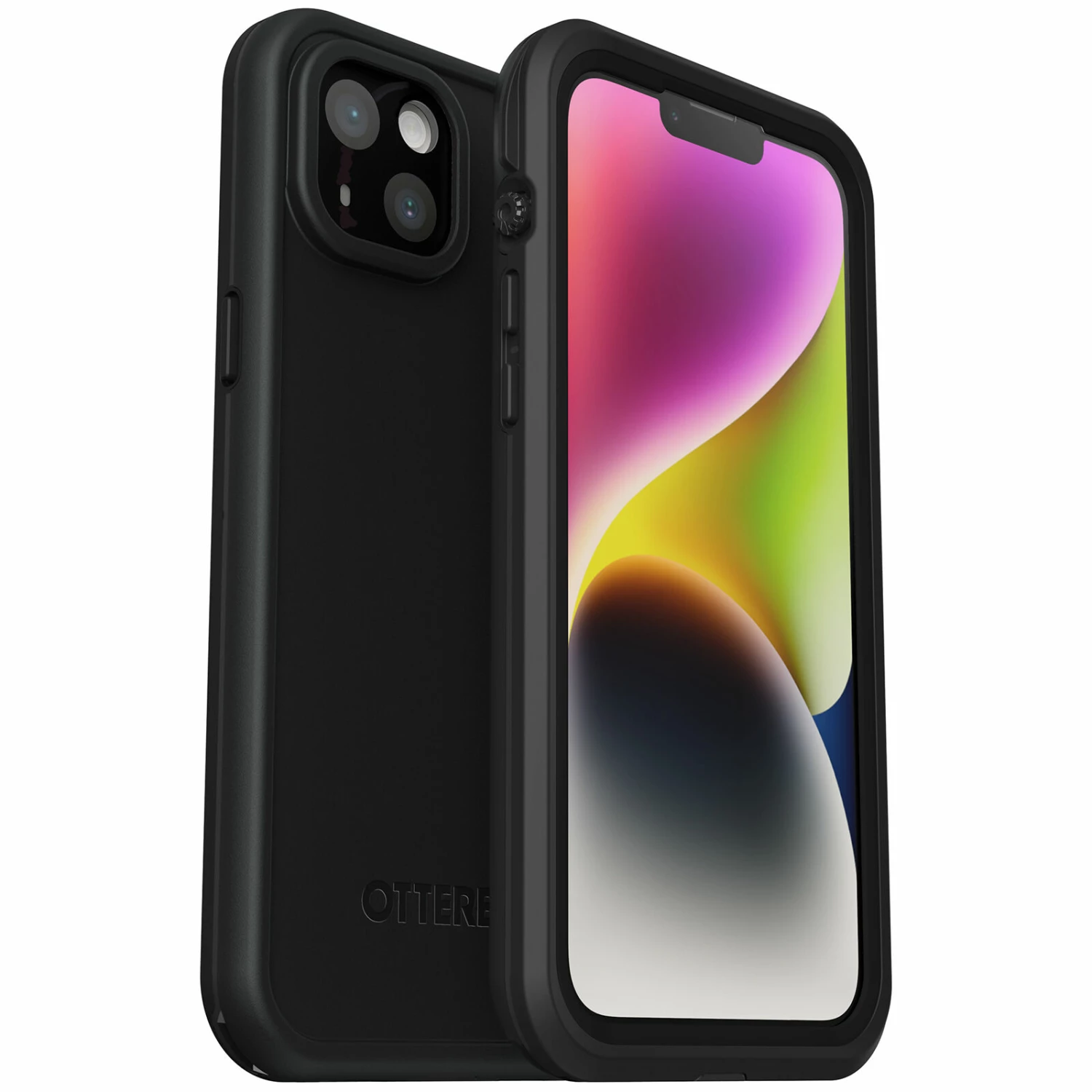 Coque IPhone 14 Plus Étanche à L’eau OtterBox Frē Series Pour MagSafe Black