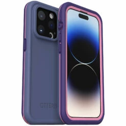 Coque IPhone 14 Pro Étanche à L’eau OtterBox Frē Series Pour MagSafe Valor (Purple)