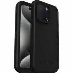 Coque Étanche à L’eau IPhone 15 Pro OtterBox Frē Series Pour MagSafe Black