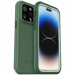 Coque IPhone 14 Pro Max Étanche à L’eau OtterBox Frē Series Pour MagSafe Dauntless (Green)