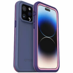 Coque IPhone 14 Pro Max Étanche à L’eau OtterBox Frē Series Pour MagSafe Valor (Purple)