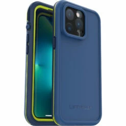 Coque IPhone 13 Pro Étanche à L’eau OtterBox Frē Series Pour MagSafe Onward Blue