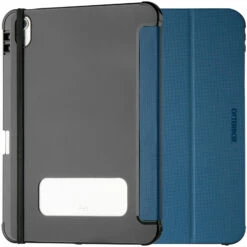 Coque (iPad 10e) Gén React Folio Series Blue