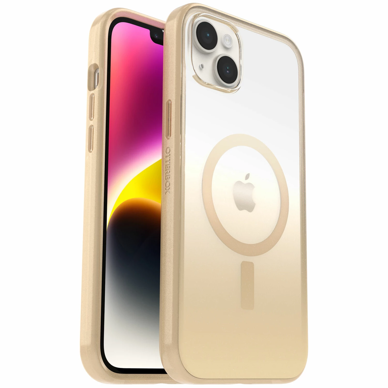 Coque IPhone 14 Plus Lumen Series Tiara (Metallic Beige)