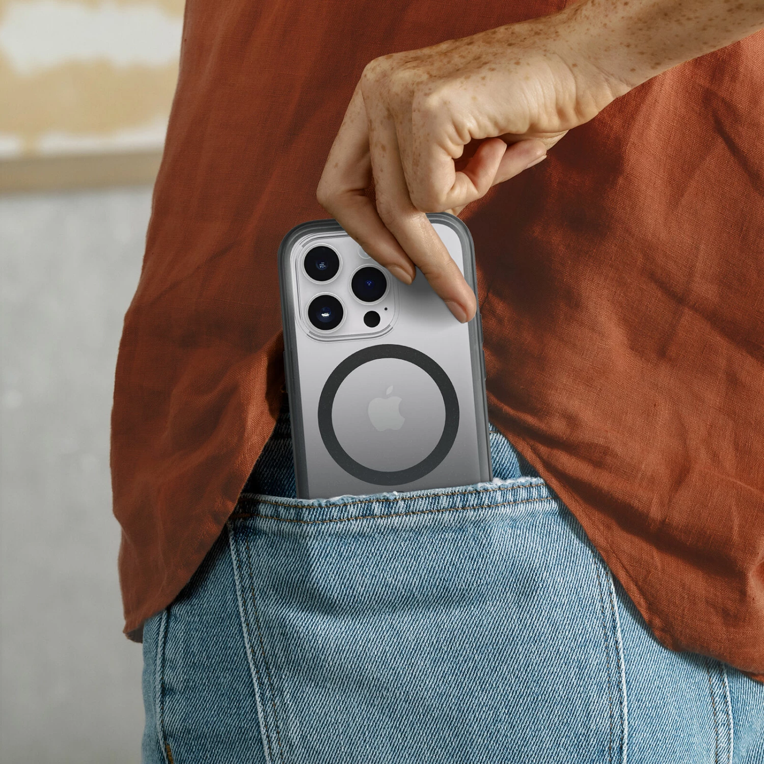 Coque IPhone 14 Pro Lumen Series Obsidian (Black) â Image 2