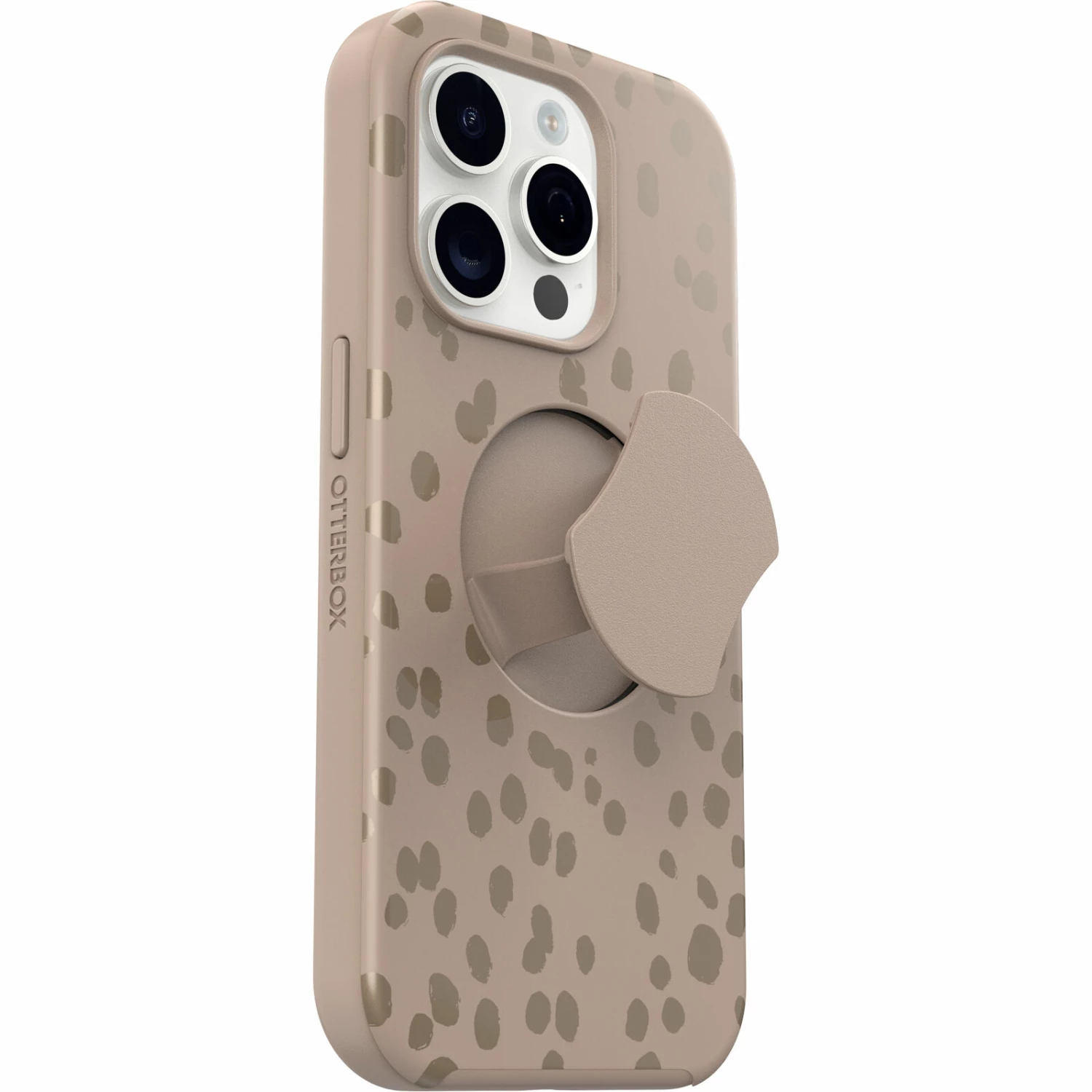 Coque IPhone 15 Pro OtterGrip Symmetry Series On The Spot (Brown) â Image 3