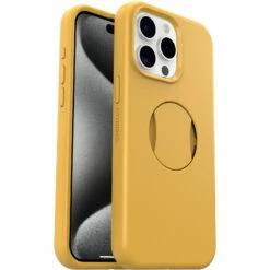 Coque IPhone 15 Pro Max OtterGrip Symmetry Series Aspen Gleam 2.0 (Yellow)