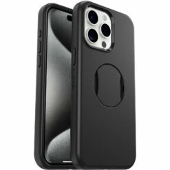 Coque IPhone 15 Pro Max OtterGrip Symmetry Series Black