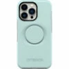Coque IPhone 13 Pro Otter + Pop Symmetry Series Tranquil Waters (Light Teal / Grey)