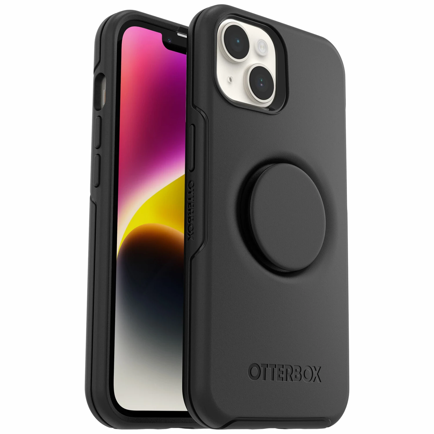Coque IPhone 14 Plus Otter + Pop Symmetry Series Black
