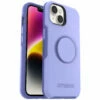 Coque IPhone 14 Plus Otter + Pop Symmetry Series Periwink (Purple)