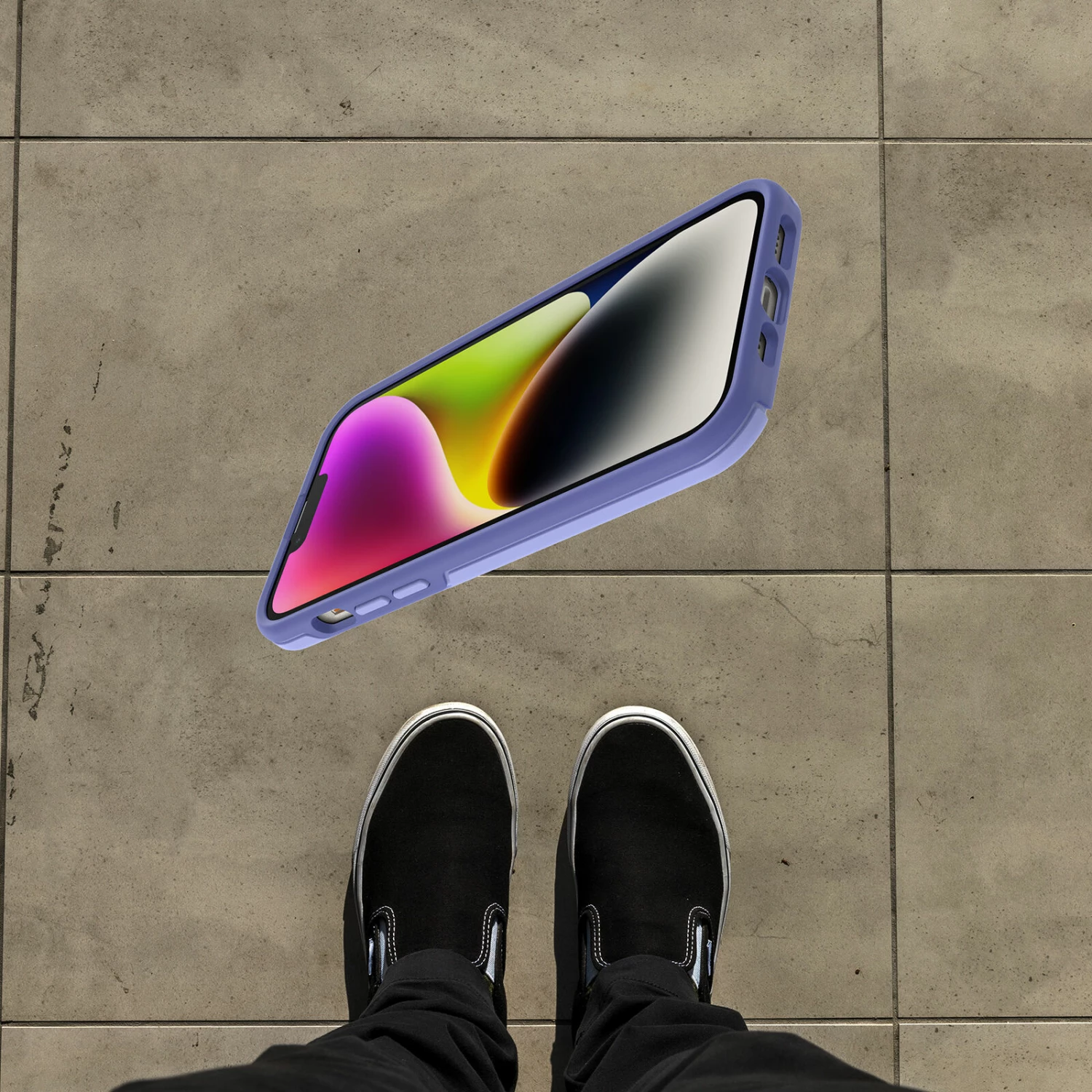 Coque IPhone 14 Plus Otter + Pop Symmetry Series Periwink (Purple) â Image 4