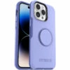 Coque IPhone 14 Pro Max Otter + Pop Symmetry Series Periwink (Purple)