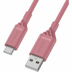 USB-A à USB-C (1m) Cable | Standard Mauve Rose (Pink)