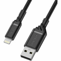 Lightning à USB-A (1m) Cable | Taille Moyenne Black