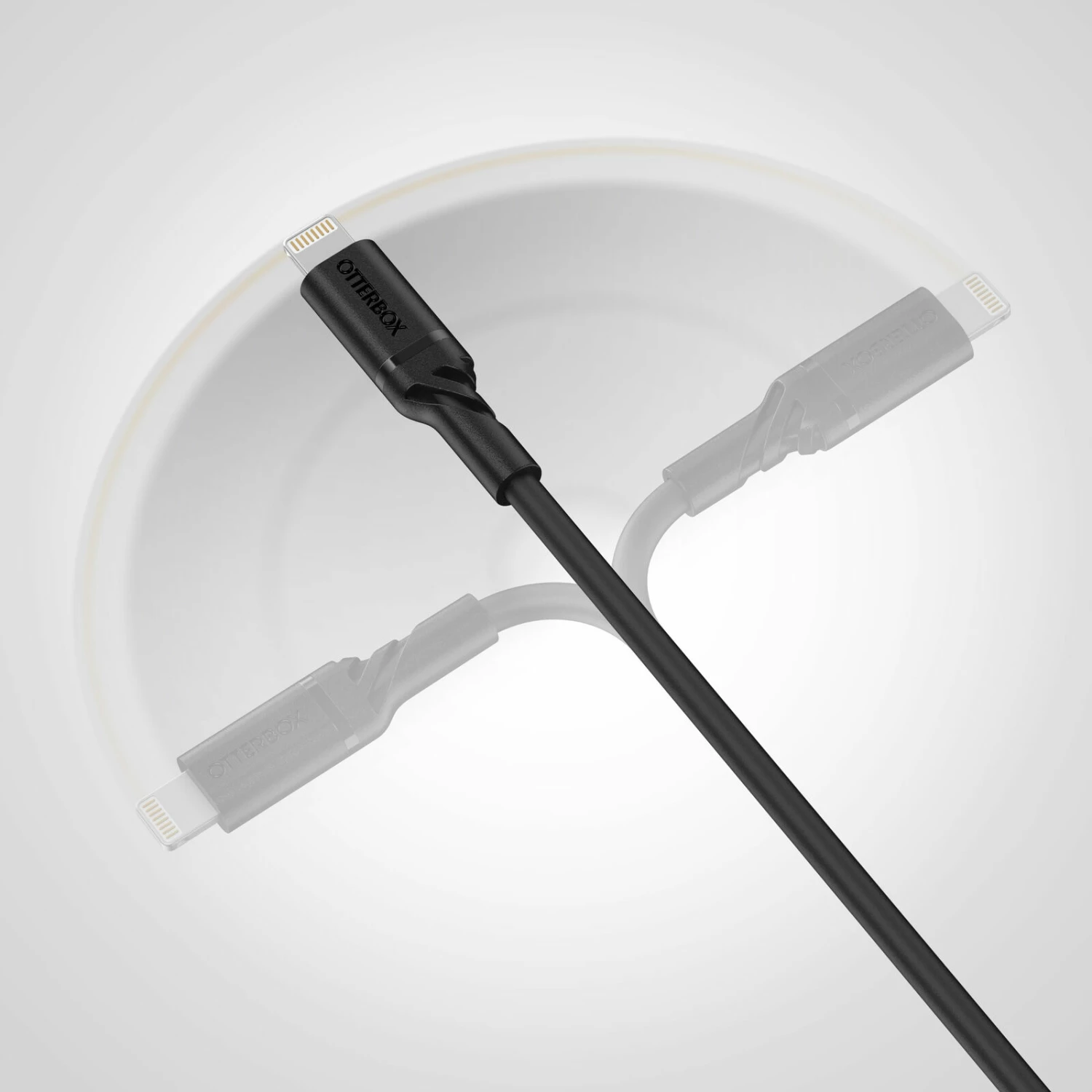 Lightning Ă USB-A (1m) Cable | Taille Moyenne Black â Image 3