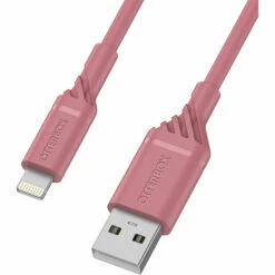 Lightning à USB-A (1m) Cable | Taille Moyenne Mauve Rose (Pink)