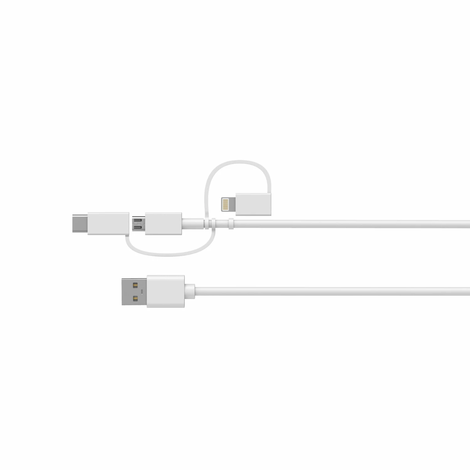 USB-A, USB-C, Lightning Batterie Externe White â Image 3