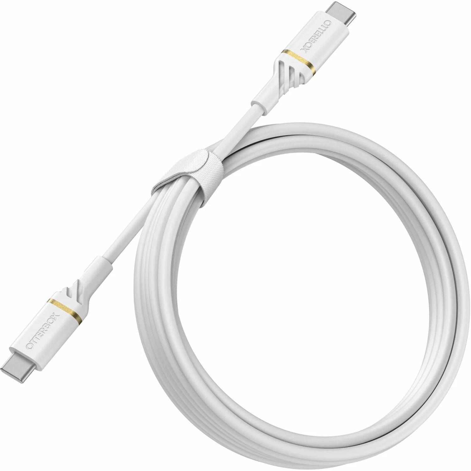 USB-C à USB-C (2m) Chargement Rapide Câble | Taille Moyenne Cloud Dust (White) – Image 2