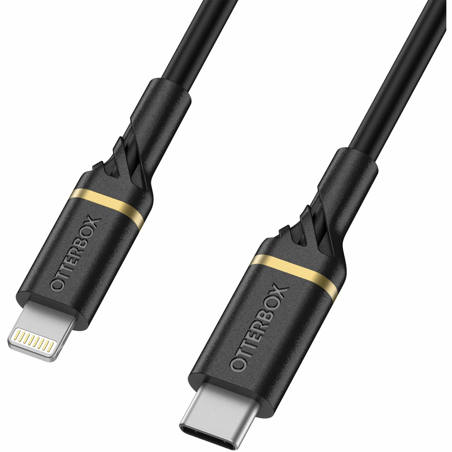 Lightning à USB-C (2m) Chargement Rapide Câble | Taille Moyenne Black Shimmer