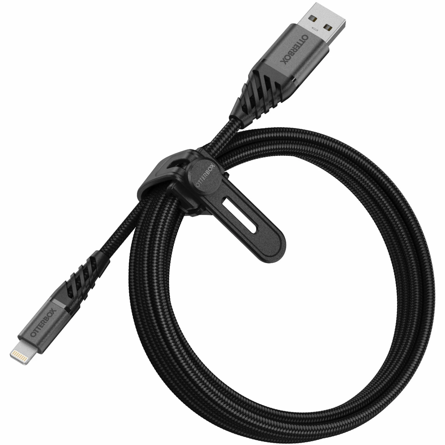 Lightning à USB-A (2m) Câble | Premium Dark Ash (Black)
