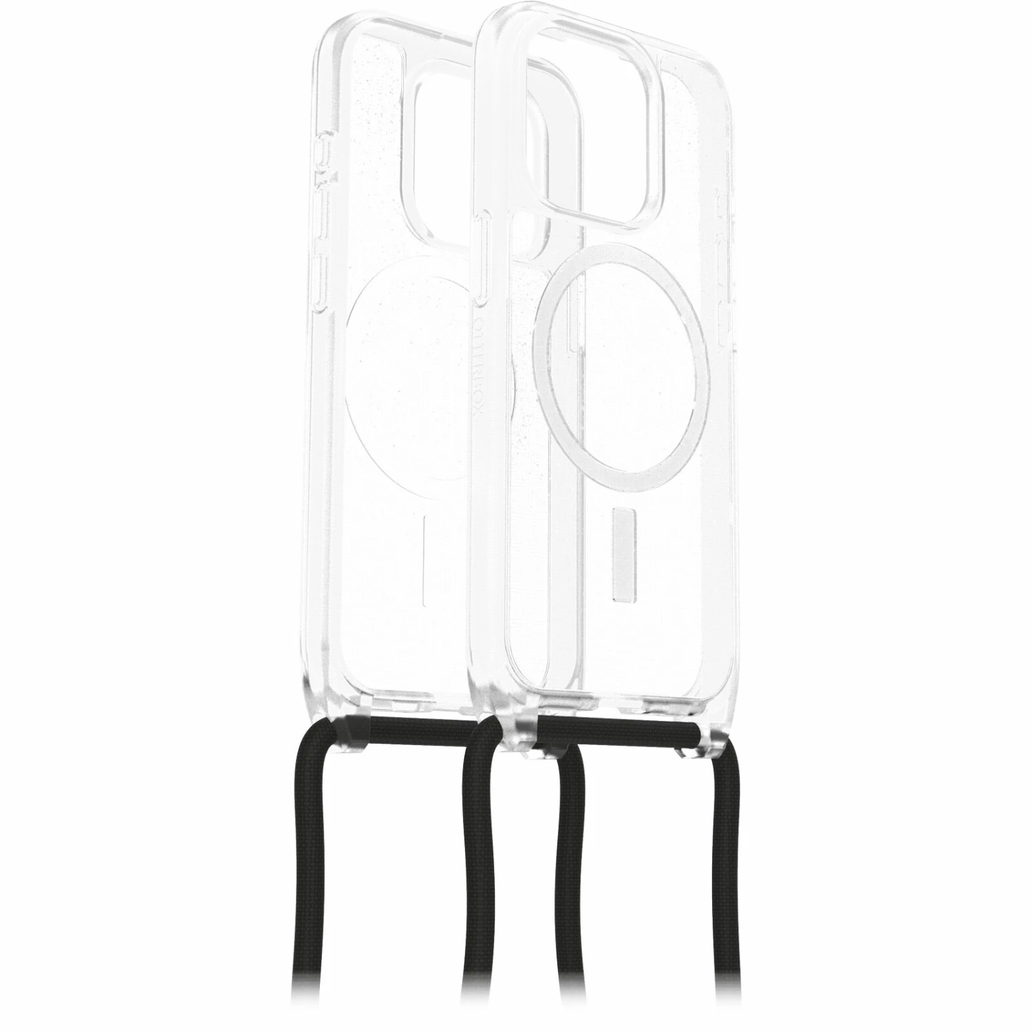 IPhone 15 Pro Coque Avec Cordon React Series Necklace MagSafe Stardust (Clear Glitter) â Image 4