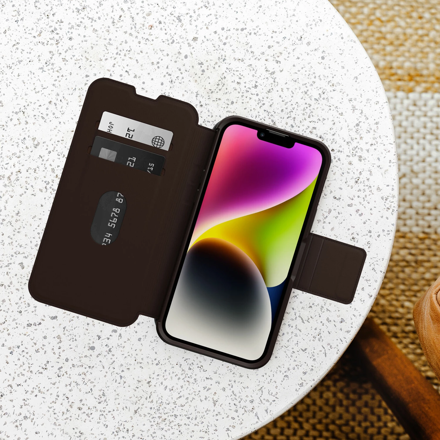 Coque IPhone 14 Plus Strada Series Espresso (Brown) â Image 4