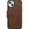 IPhone 15 Plus Coque Strada Series Folio MagSafe Espresso (Brown)