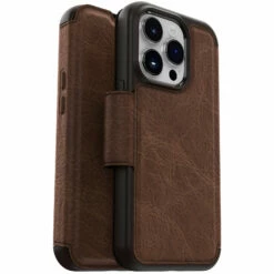 Coque IPhone 14 Pro Coque Strada Series Espresso (Brown)