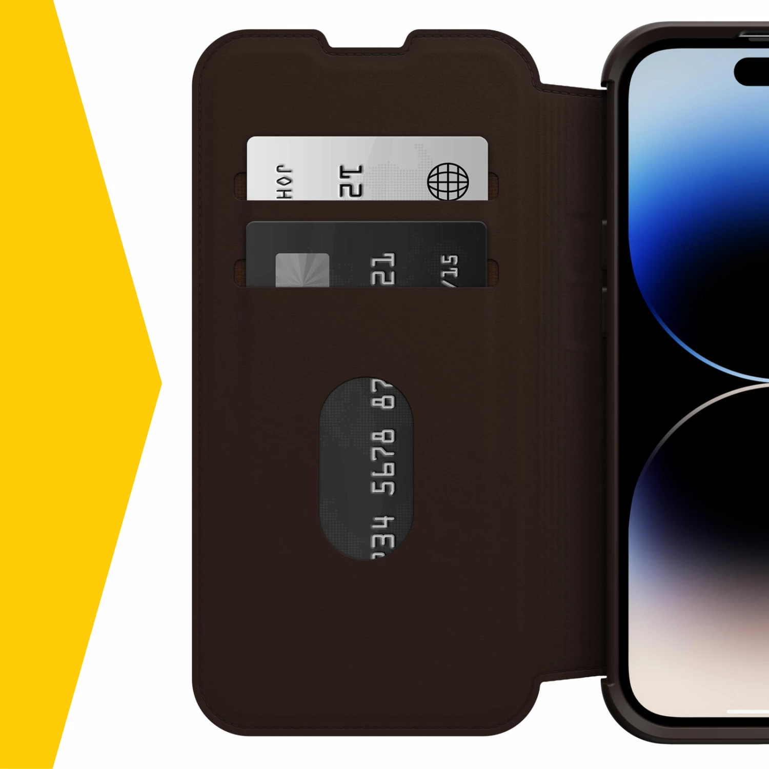 Coque IPhone 14 Pro Coque Strada Series Espresso (Brown) â Image 2