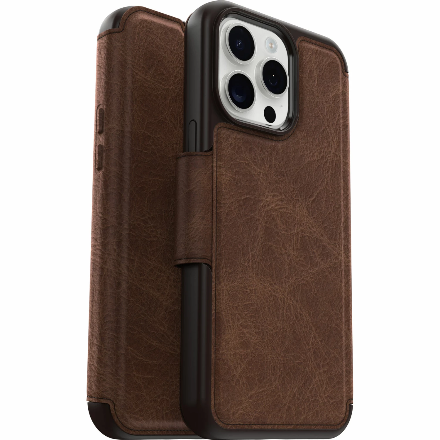IPhone 15 Pro Max Coque Strada Series Folio MagSafe Espresso (Brown) â Image 4